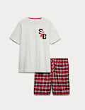 Spencer Bear™ Family Christmas Pyjama Shorts Set