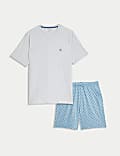 Pure Cotton Fish Print Pyjama Set