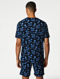 Pure Cotton Tropical Print Pyjama Set