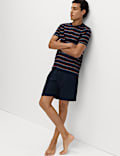 Pure Cotton Rainbow Stripe Pyjama Set