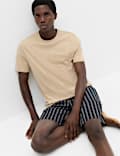 Pure Cotton Woven Striped Pyjama Set