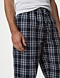 2pk Pure Cotton Pyjama Bottoms