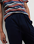 Pure Cotton Ombre Stripe Pyjama Set