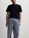 2pk Pure Cotton Pyjama Bottoms