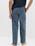 Pack Of Two Cotton Pyjama Bottoms