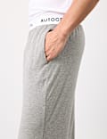 Pantalones deportivos de pijama elásticos en modal de algodón Supima®