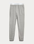 Pantalones deportivos de pijama elásticos en modal de algodón Supima®