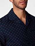 Supima® Cotton Rich Geometric Pyjama Top
