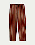 Pure Lyocell Striped Pyjama Bottoms