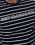 Pijama 100% algodón con texto 'Best Grandad'