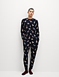 Men's Animal Party Family Christmas Pyjama Set