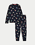 Men's Animal Party Family Christmas Pyjama Set