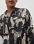 Men's Zebra & Cheetah Family Christmas Pyjama Set