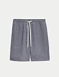Pure Cotton Striped Loungewear Shorts