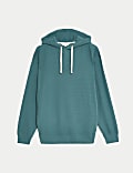 Pure Cotton Textured Oversized Hoodie