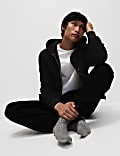 Borg Zip Up Hoodie