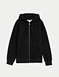 Borg Zip Up Hoodie