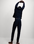 Pure Cotton Waffle Loungewear Bottoms