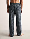 Pure Supima® Cotton Geo Print Pyjama Bottoms