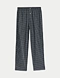 Pure Supima® Cotton Geo Print Pyjama Bottoms