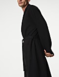 Pure Cotton Waffle Lightweight Dressing Gown