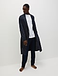 Pure Cotton Polka Dot Dressing Gown