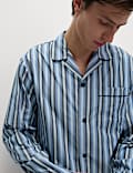 Pure Cotton Striped Pyjama Set