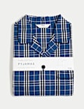 Pure Cotton Checked Pyjama Set