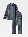Pure Cotton Striped Pyjama Set
