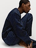 Pure Cotton Polka Dot Pyjama Set