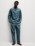 Pure Cotton Foulard Pyjama Set