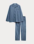 Pure Cotton Striped Pyjama Set