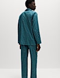 Pure Cotton Geometric Print Pyjama Set