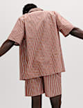 Pure Cotton Striped Pyjama Set