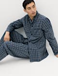 Pure Cotton Classic Checked Pyjama Set