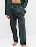 Pure Cotton Mosaic Print Pyjama Set