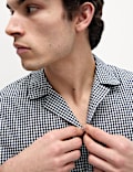 Pure Cotton Checked Pyjama Set
