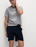 Pure Cotton Striped T-Shirt