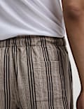 Pure Cotton Striped Loungewear Bottoms
