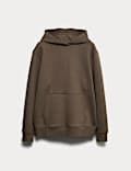 Cotton Rich Quilted Hoodie