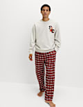 Pure Cotton Spencer Bear™ Christmas Pyjama Set