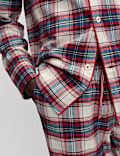 Pure Cotton Family Christmas Checked Pyjama Set