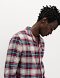 Pure Cotton Family Christmas Checked Pyjama Set