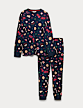 Pure Cotton Christmas Food Pyjama Set