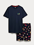 Pure Cotton Family Christmas Food Pyjama Set
