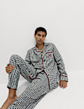 Pure Cotton Family Christmas Gingham Pyjama Set
