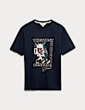 Pure Cotton Christmas Beer Loungewear Top