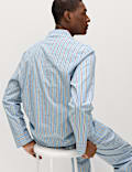 Pure Cotton Striped Pyjama Top