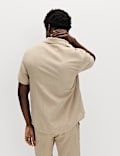 Pure Cotton Textured Loungewear Top