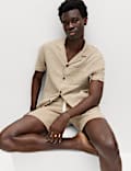 Pure Cotton Textured Loungewear Top